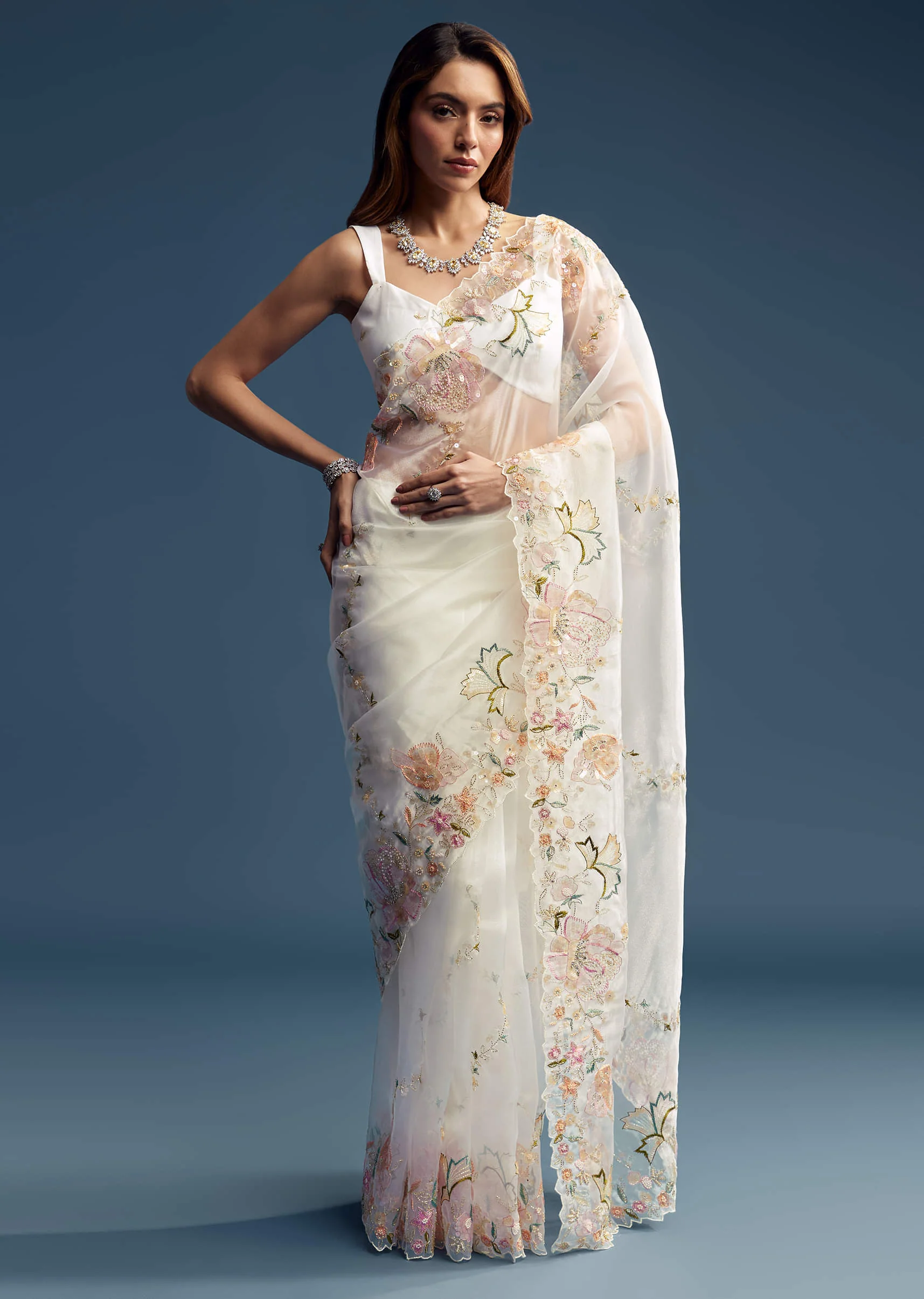 Tissue Sarees