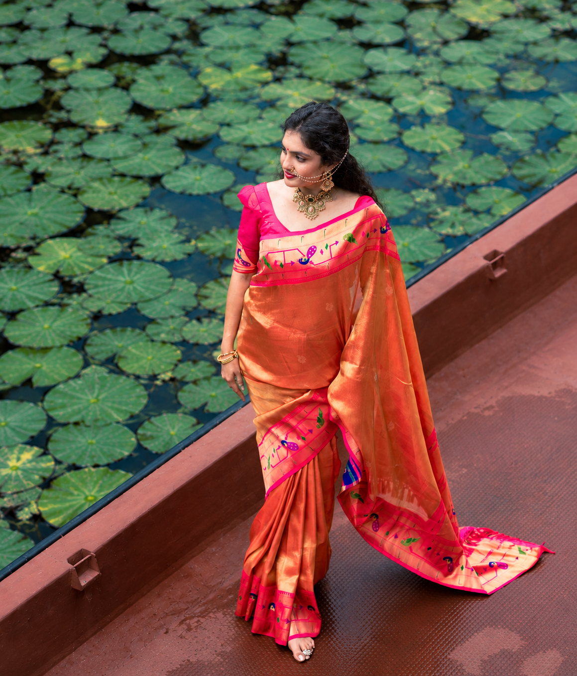 VY16 Vellore Handloom Silk Saree Mobile Banner